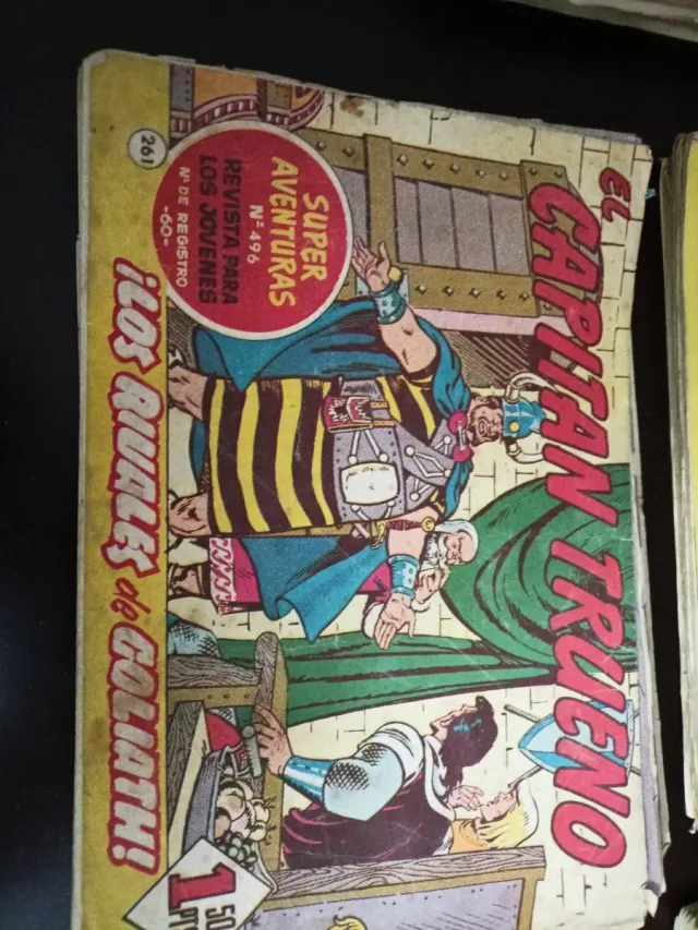 Lote 150 Cómics El Jabato, Capitán Trueno etc