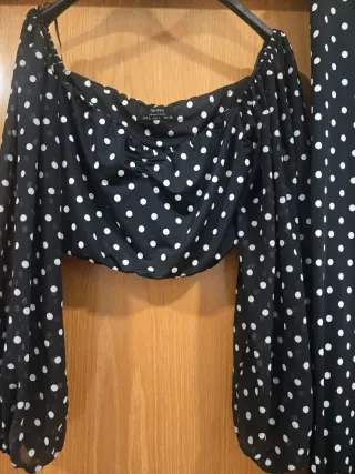 Conjunto Top y Pantalón Lunares