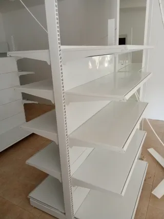 Estanterías metálicas para supermercado