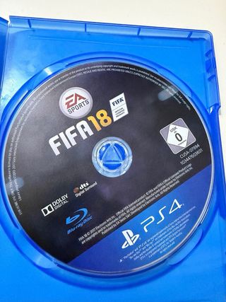 PS4 1TB + Mando Rojo + FIFA 18