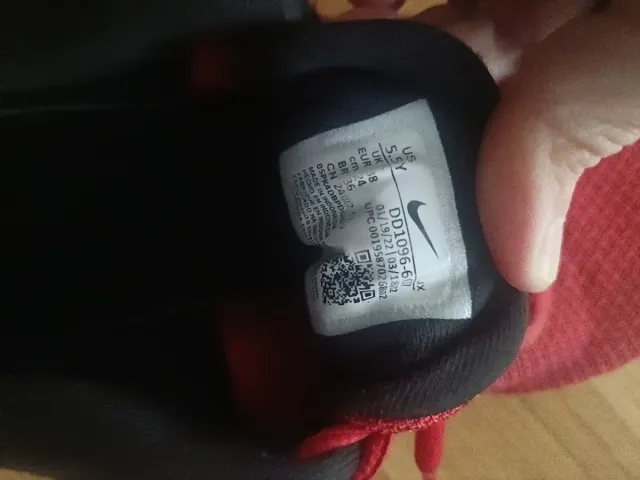 Zapatillas Nike niño rojas