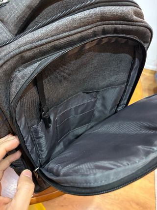 Mochila para portátil gris