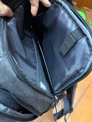 Mochila para portátil gris