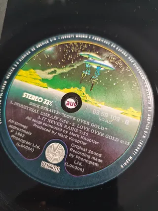 Dire Straits Love Over Gold Vinilo