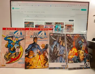 Lote cómics Marvel- Los 4 Fantásticos
