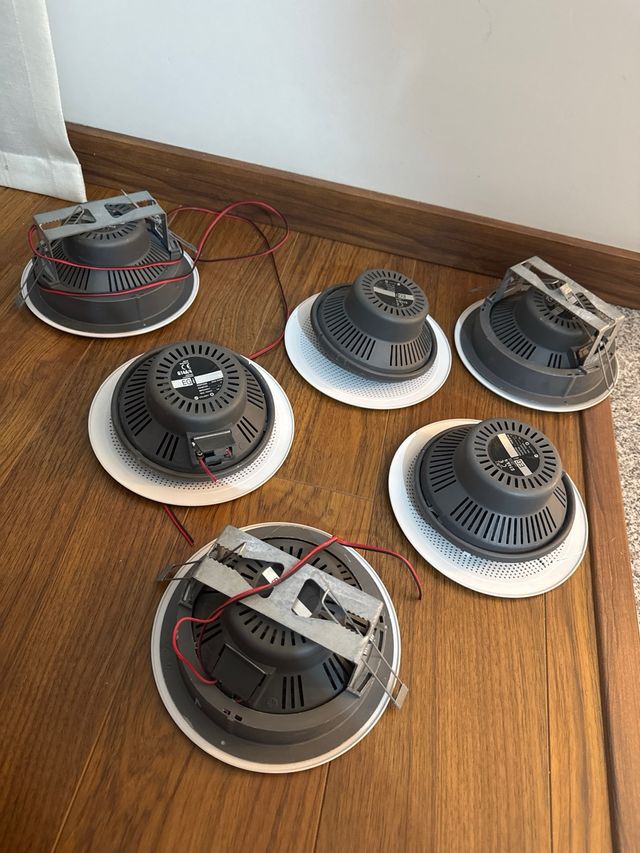 6 Altavoces Hilo Musical Egi Blancos