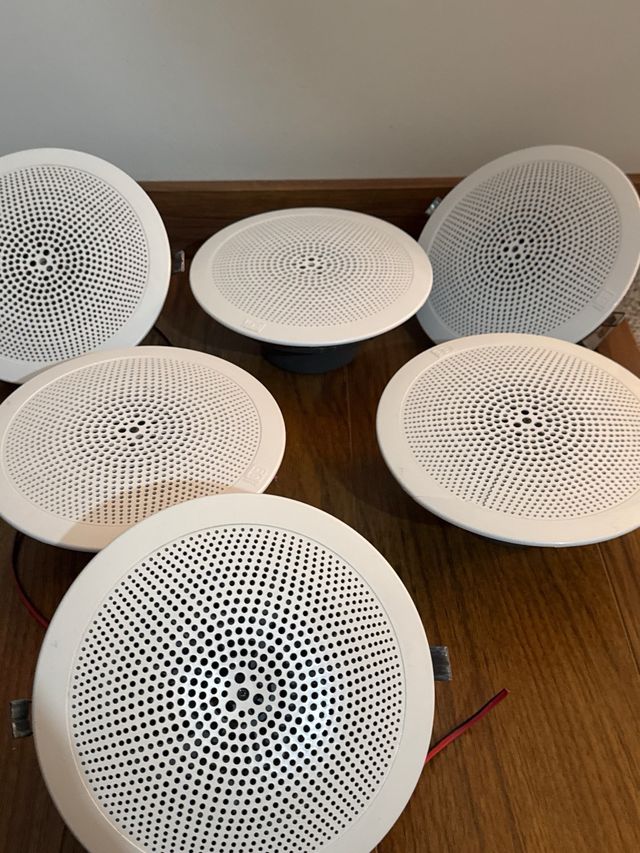 6 Altavoces Hilo Musical Egi Blancos