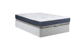 Canape Abatible Madera y Tela