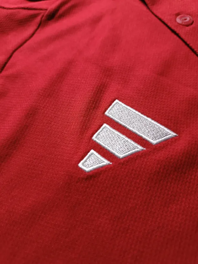 Polo Adidas AS Roma Rojo Talla S