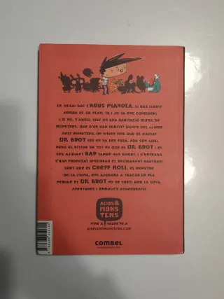 Lot de 2 llibres d'agus i els monstres