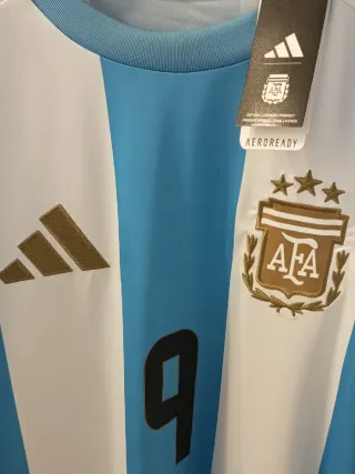 Camiseta Retro Fútbol Julian Alvarez. Argentina.XL