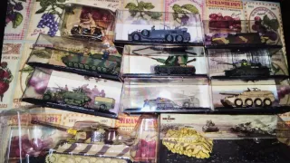 Tanques de juguete Panther y T34