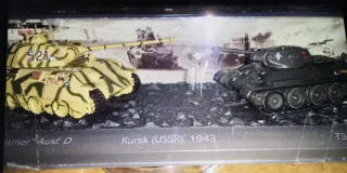 Tanques de juguete Panther y T34