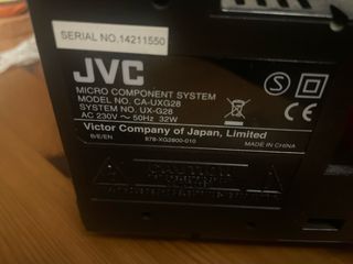 Minicadena JVC UX-G28