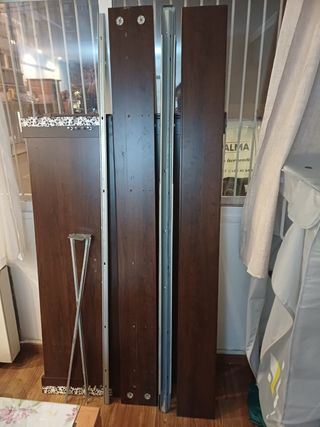 Cama 135x190cm con cabecero y pies y colchon