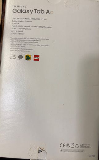 Samsung Galaxy Tab A6 Negra