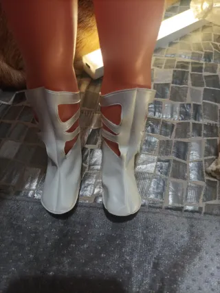 Zapatos Nancy Blancos años 70