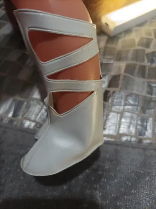 Zapatos Nancy Blancos años 70