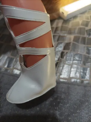 Zapatos Nancy Blancos años 70