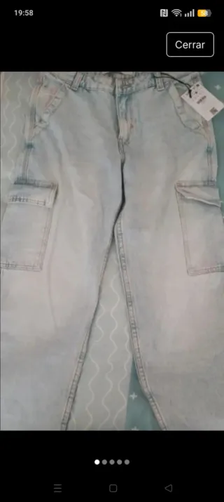 Pantalones cargo Bershka talla 38