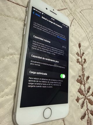 Iphone 8 impecable bateria al 87%