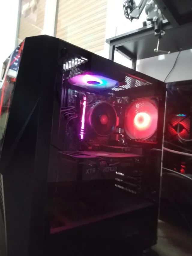 PC Gaming Ryzen 5 RTX 3050 16GB RAM SSD NVMe