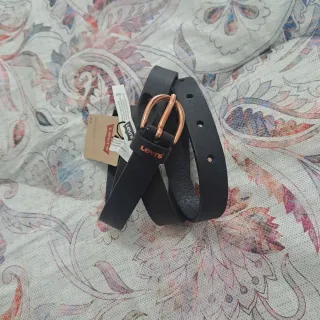 Cintura Levi's pelle nera tg.80
