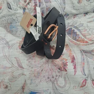 Cintura Levi's pelle nera tg.80