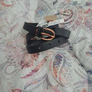 Cintura Levi's pelle nera tg.80