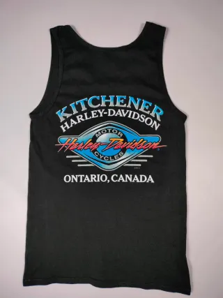 Harley Davidson Camiseta Sin Mangas 05' Vintage S