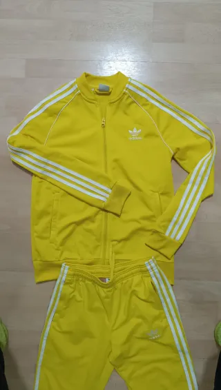 Chándal Adidas Amarillo niño talla 13,14
