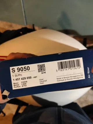 Filtro Aire Bosch S 9050 Opel Corsa