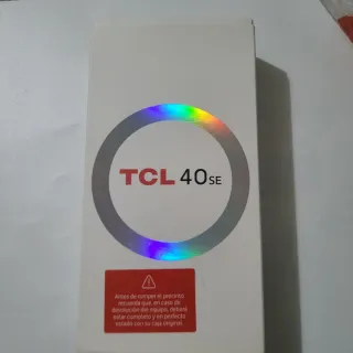Móvil TCL 40 SE 128GB Negro