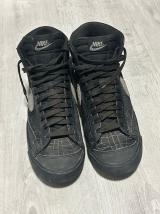 Nike Blazer Zapatillas Negras y Plateadas
