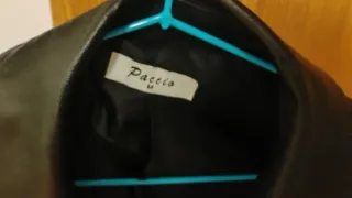 Chaqueta Biker Polipiel Negra Nueva