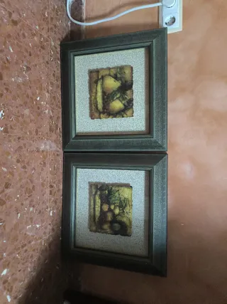 Pareja Cuadros Bodegones Conde de Torralba