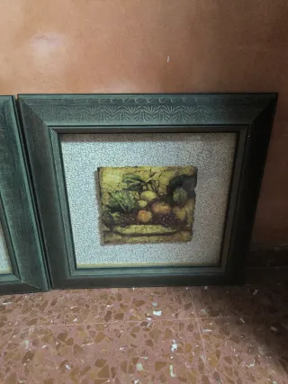 Pareja Cuadros Bodegones Conde de Torralba