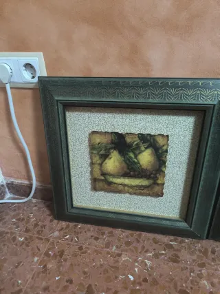 Pareja Cuadros Bodegones Conde de Torralba