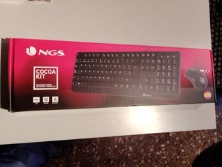 NGS Cocoa Kit Teclado y Ratón Multimedia