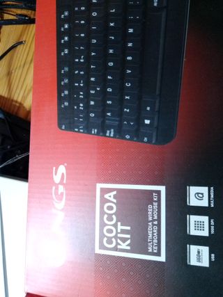 NGS Cocoa Kit Teclado y Ratón Multimedia