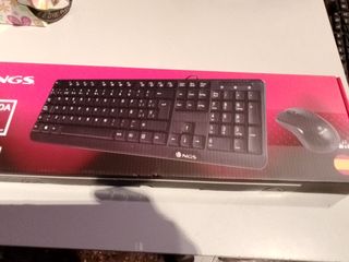 NGS Cocoa Kit Teclado y Ratón Multimedia