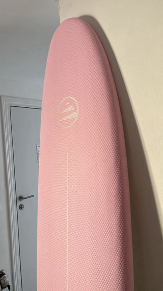 Tabla de surf rosa 7'2