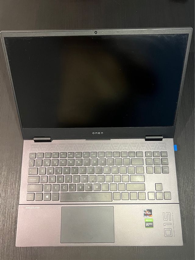 Portátil HP Omen Negro (Incluye maleta y mouse)