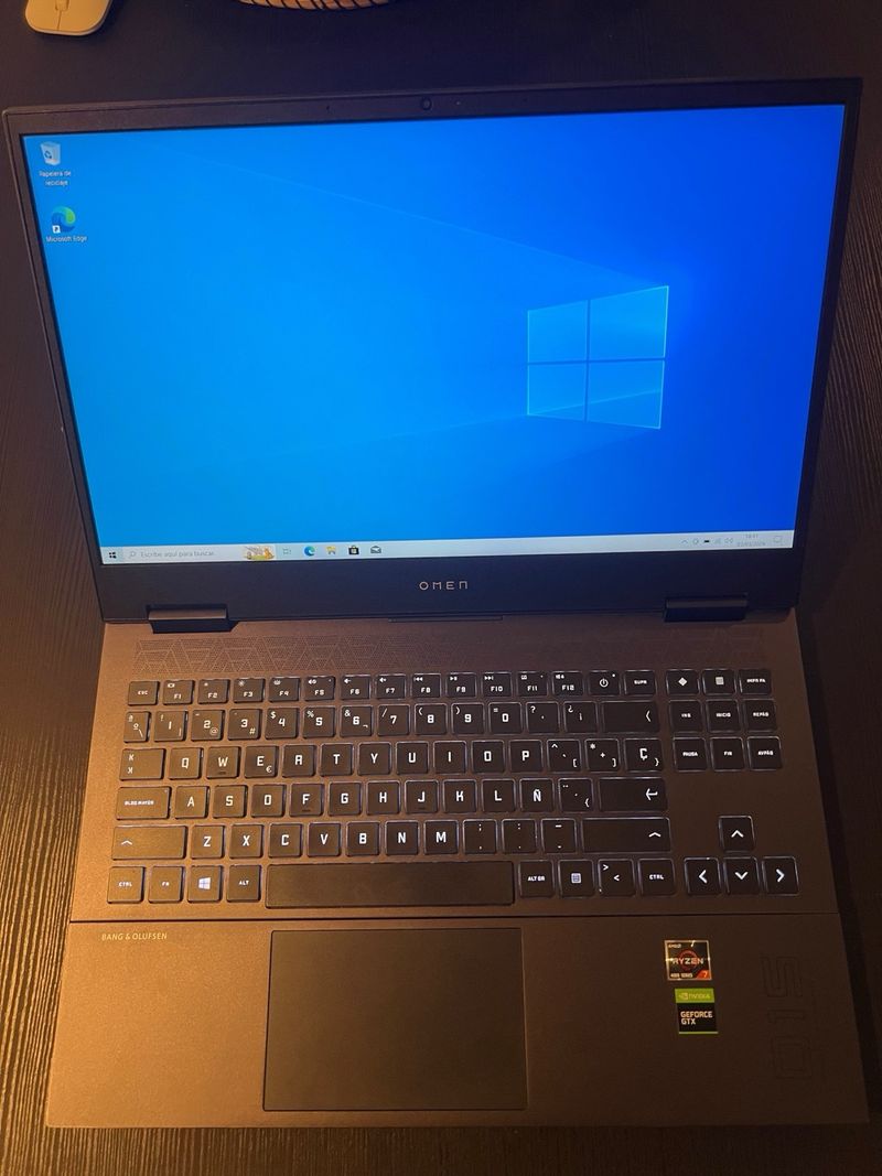 Portátil HP Omen Negro (Incluye maleta y mouse) afbeelding 3