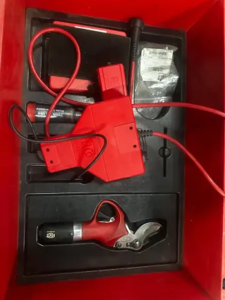 Tijeras podar eléctricas. 4 unidades/lote completo