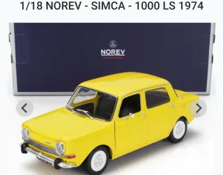 Disponibile 2 versioni  Simca  1:18