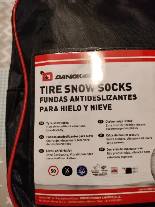 Fundas antideslizantes para nieve DANOKAR