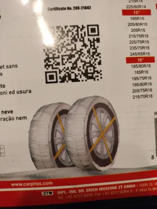 Fundas antideslizantes para nieve DANOKAR