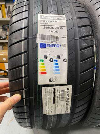 Pneu Bridgestone 245/35 ZR19 93Y Potenza Sport