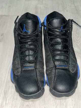 Jordan 13 Negro y Azul